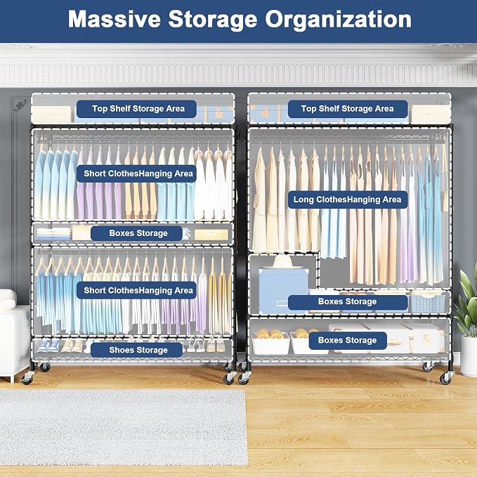 Black Rack with Grey Cover