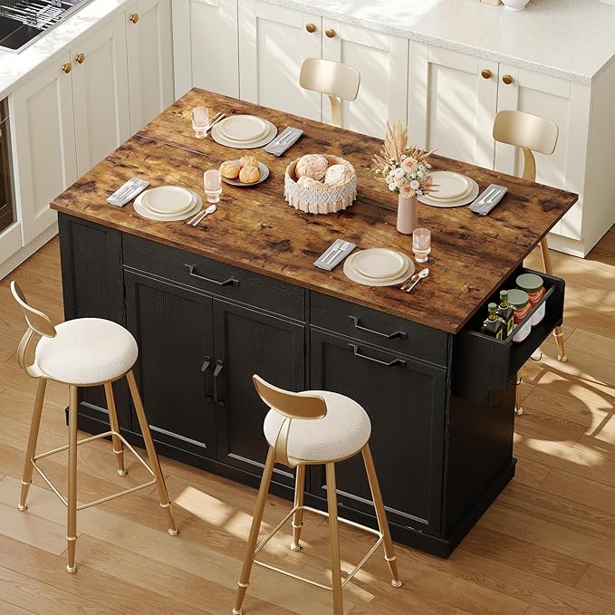 Black + Rustic Brown