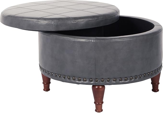 Pewter Faux Leather