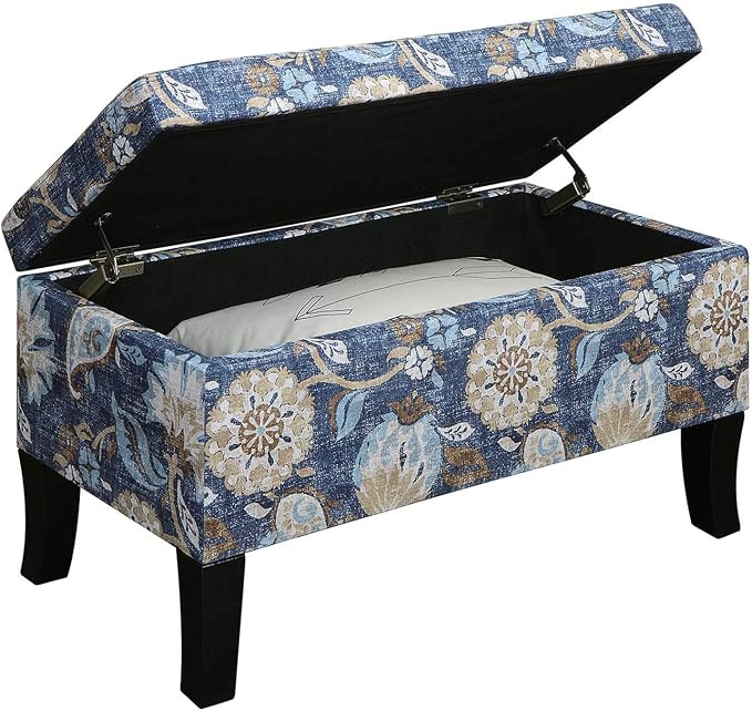 Indigo Flora Fabric