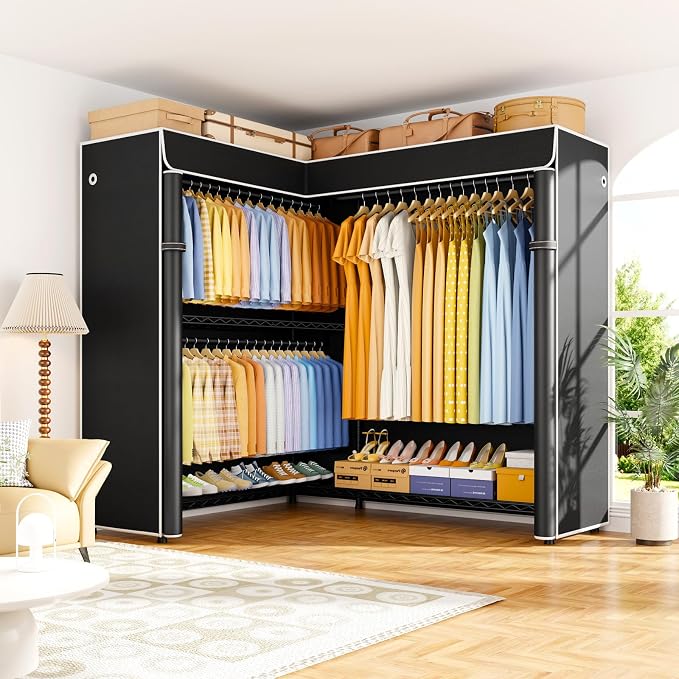 Black Rack with Black Cover