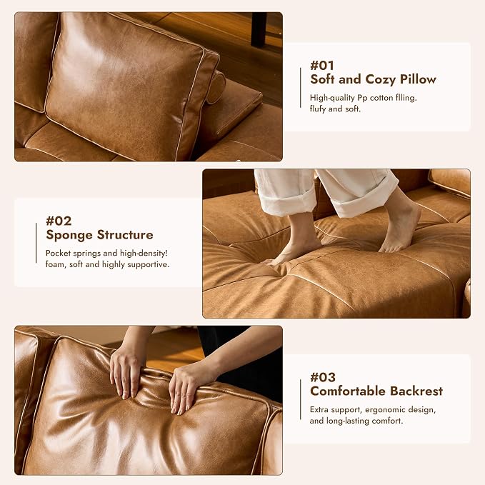 Brown,faux Leather