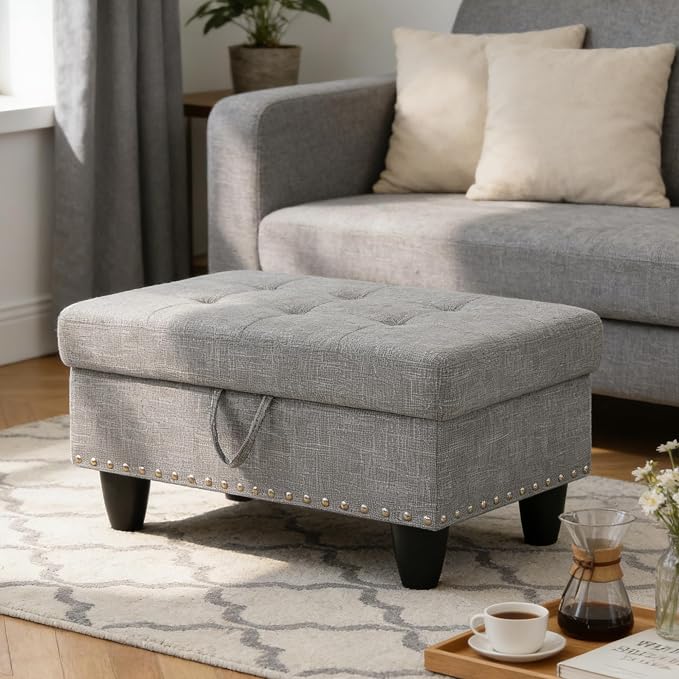 Charcoal Grey-linen