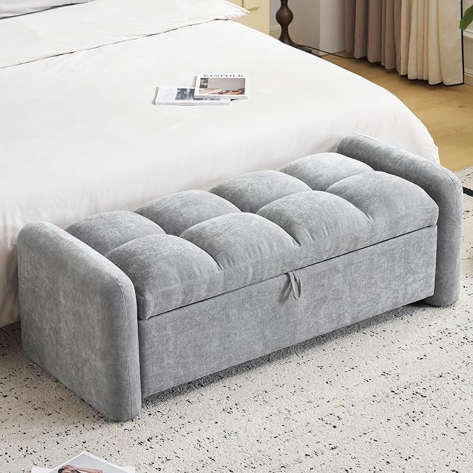 Chenille-light Grey