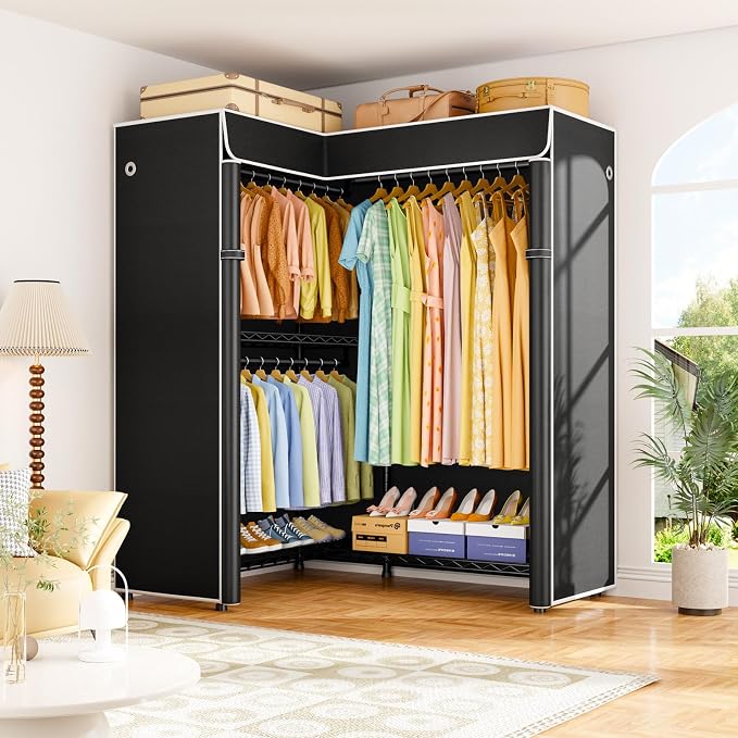 Black Rack with Black Cover