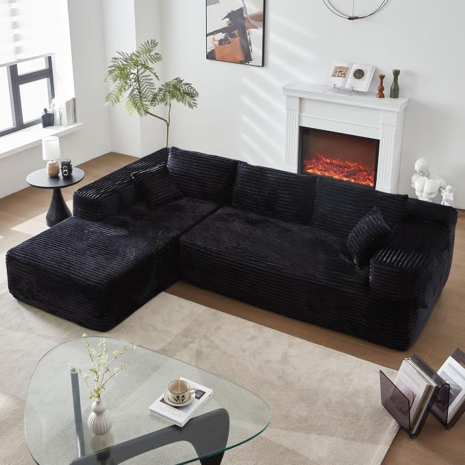 Black,plush Corduroy