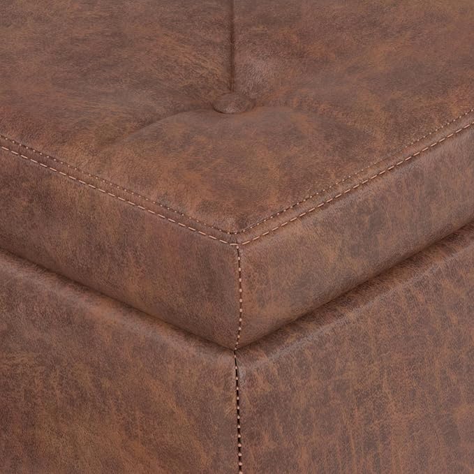 Distressed Saddle Brown
