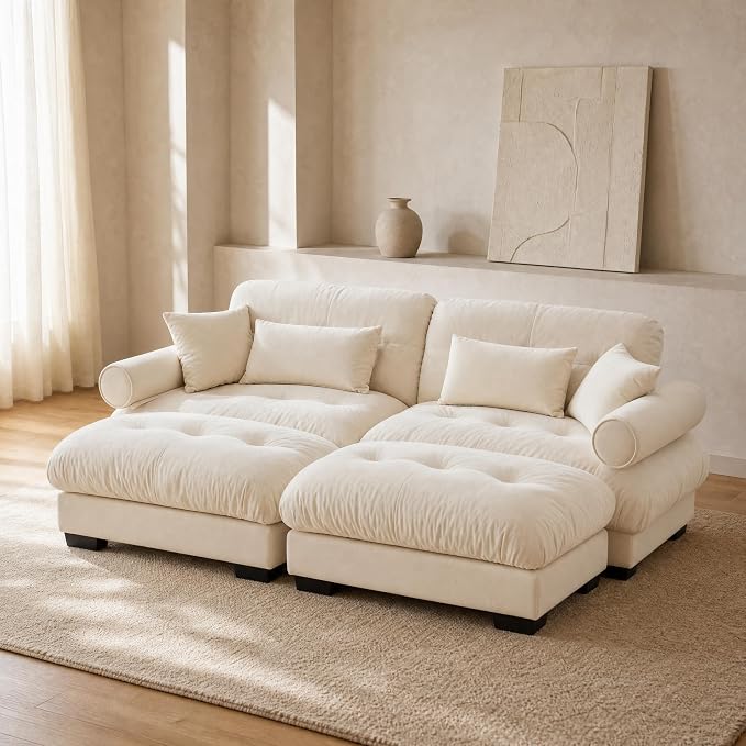 Beige White