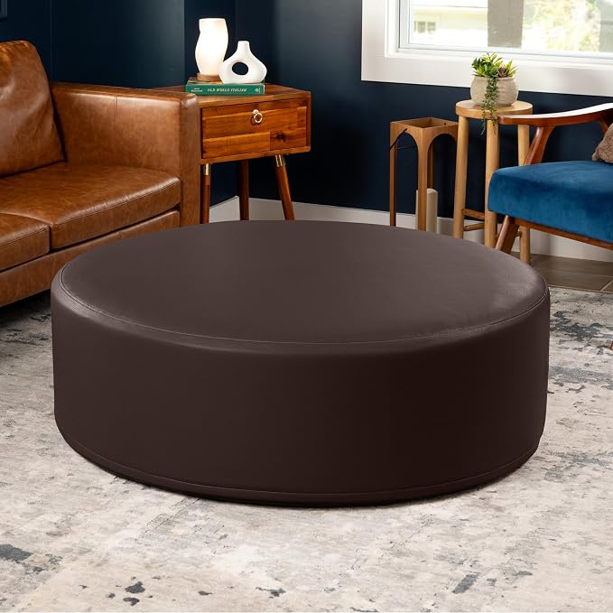 Faux Leather Chocolate