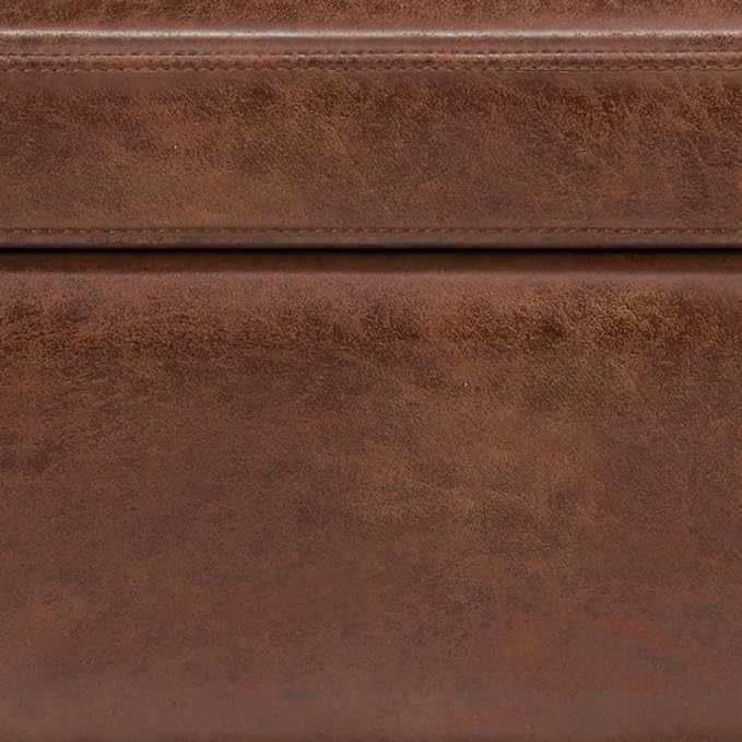Distressed Saddle Brown