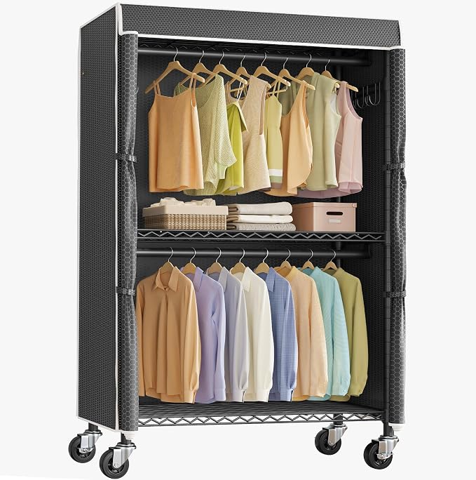Black Rack with Black Cover