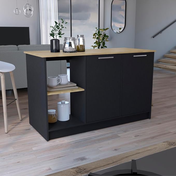Black + Dark Walnut