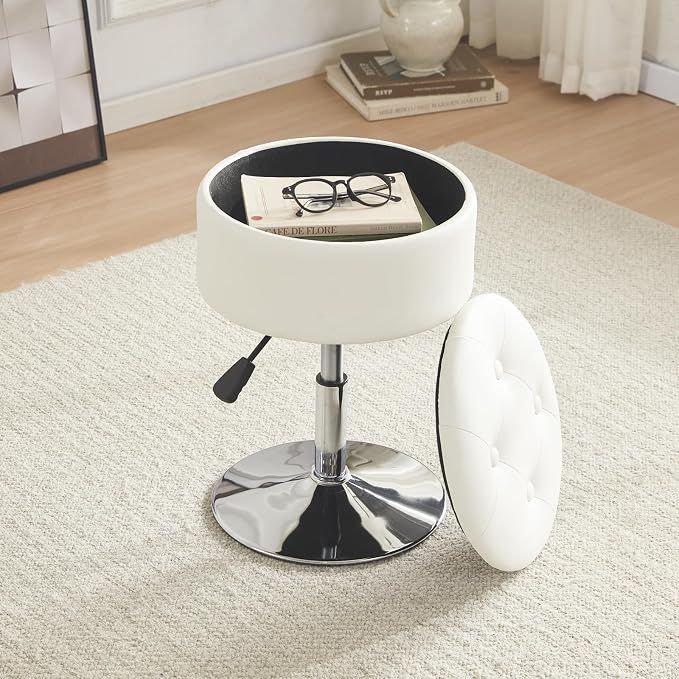 White With Storage