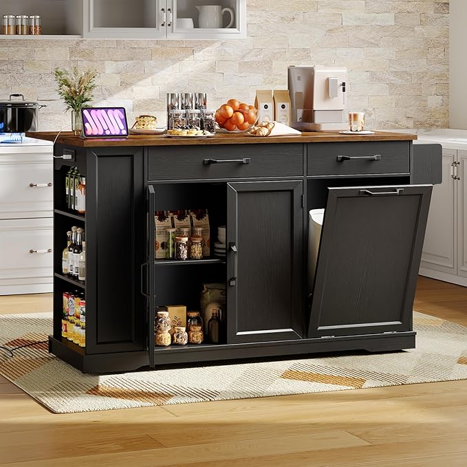 Black + Rustic Brown