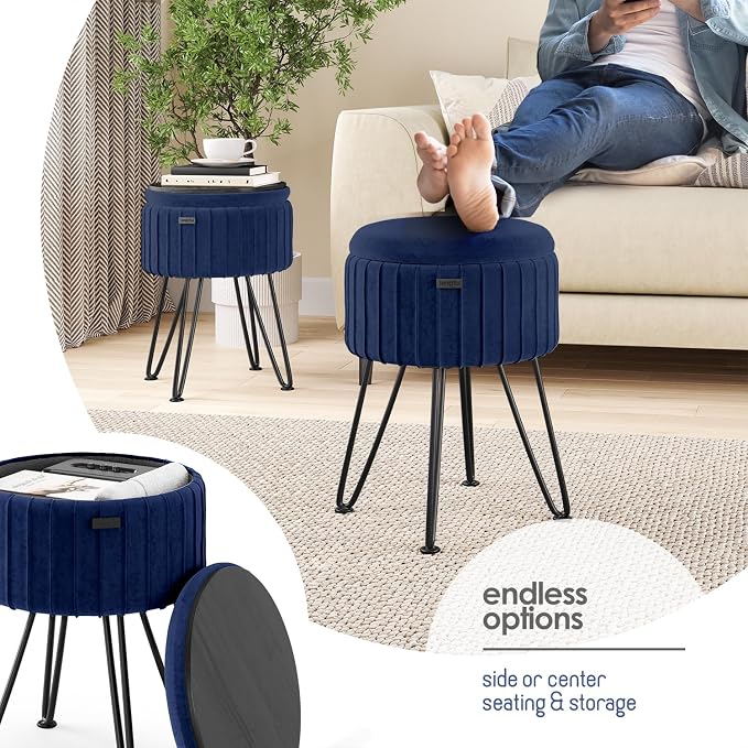 Blue/Black Legs