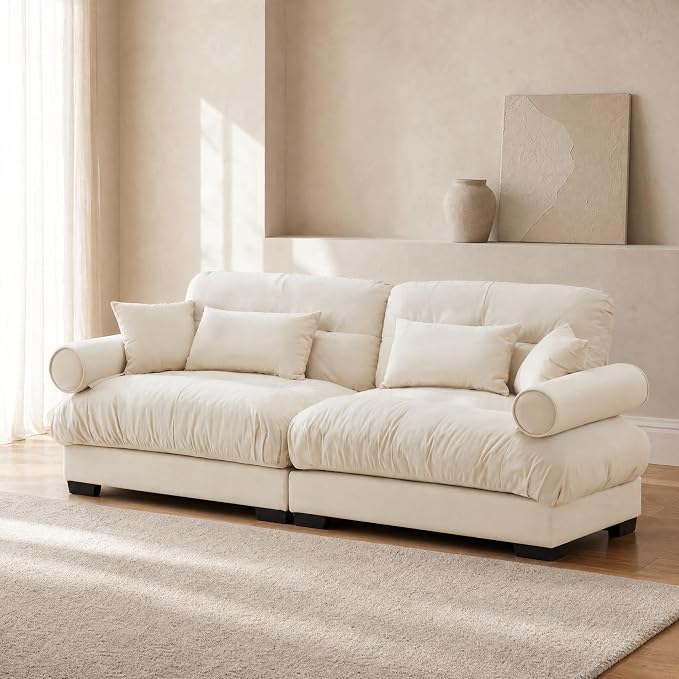 Beige White
