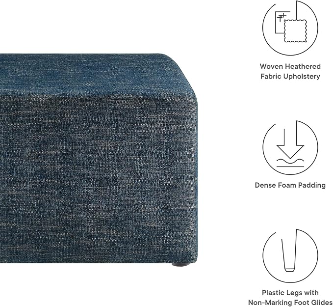 Heathered Weave Azure