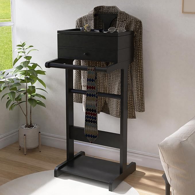 Black with Drawer & Flip Tray