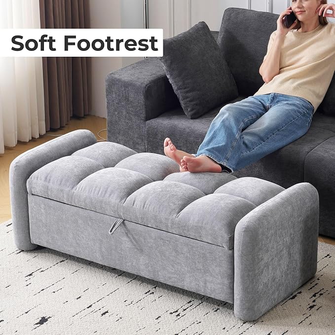 Chenille-light Grey