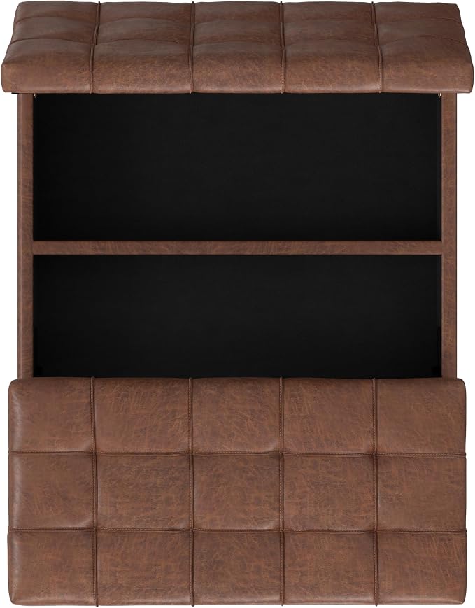 Distressed Saddle Brown