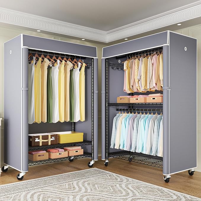 Black Rack with Grey Cover