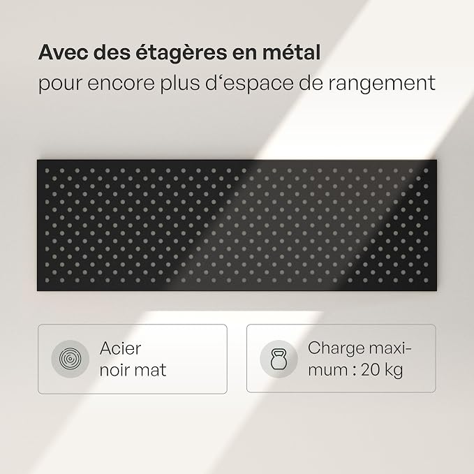 3 x Metal Shelf