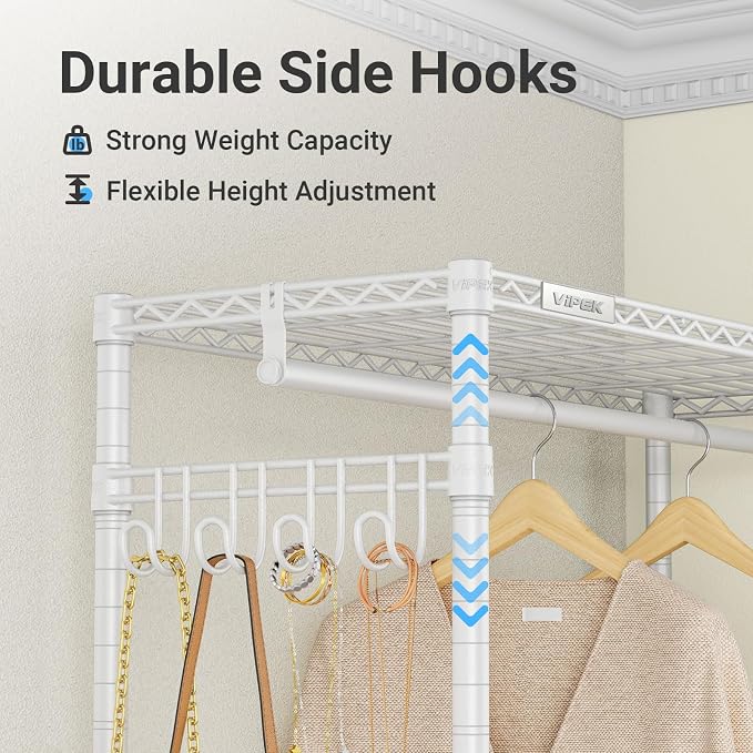 White Rack with Black Cover