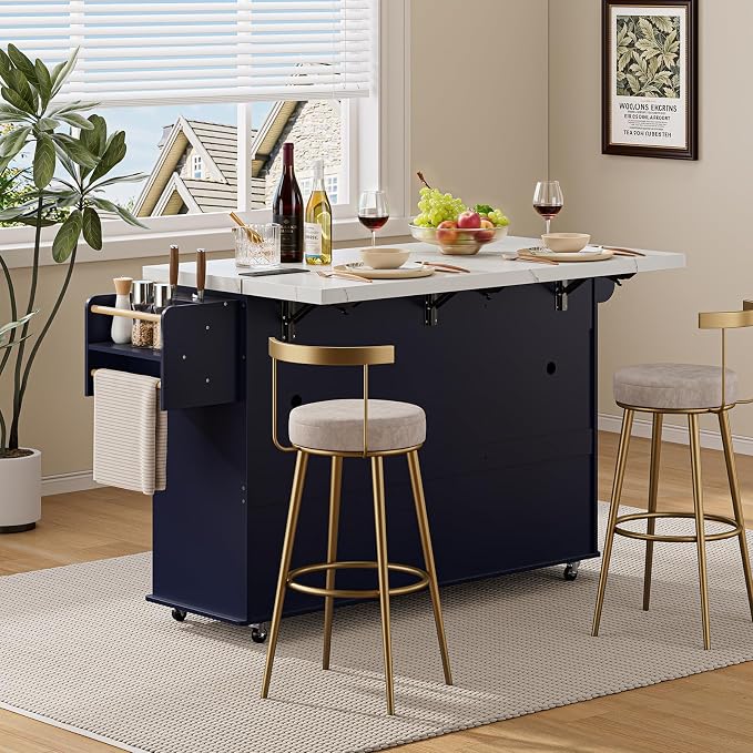 Blue+imitation Marble