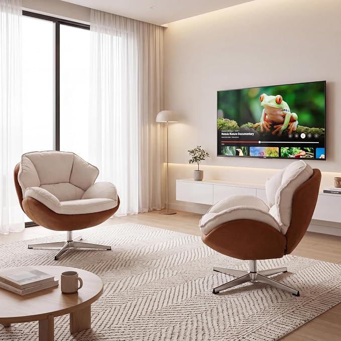 Beige Chenille, No Ottoman