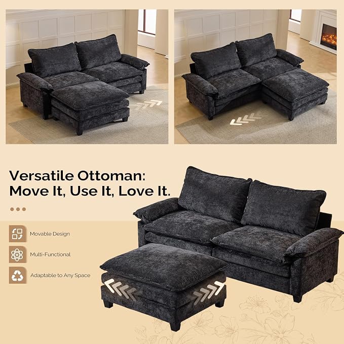 Chenille Black
