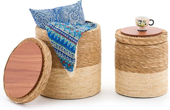 Cattail Nested Set-white
