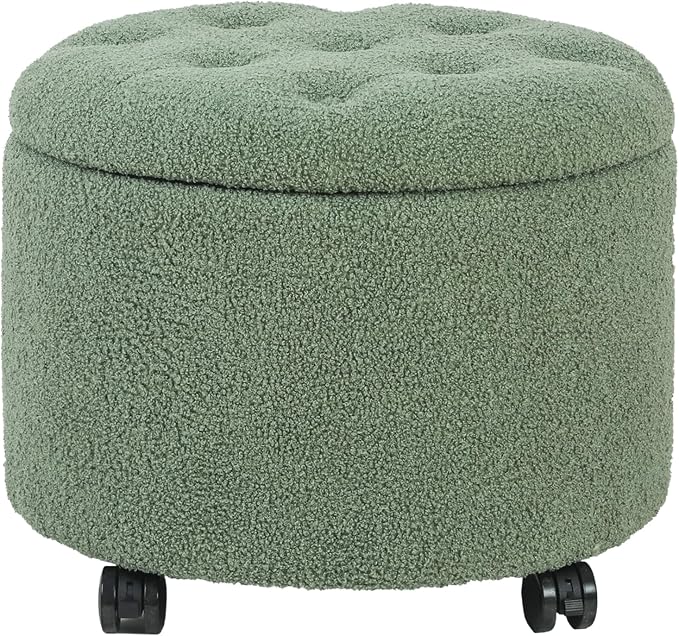 Green Teddy With Wheels