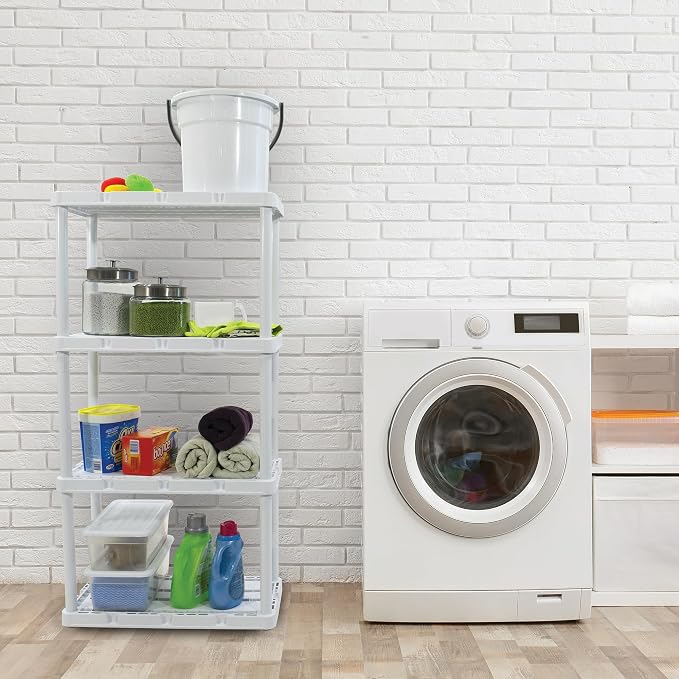 4 Shelf - White