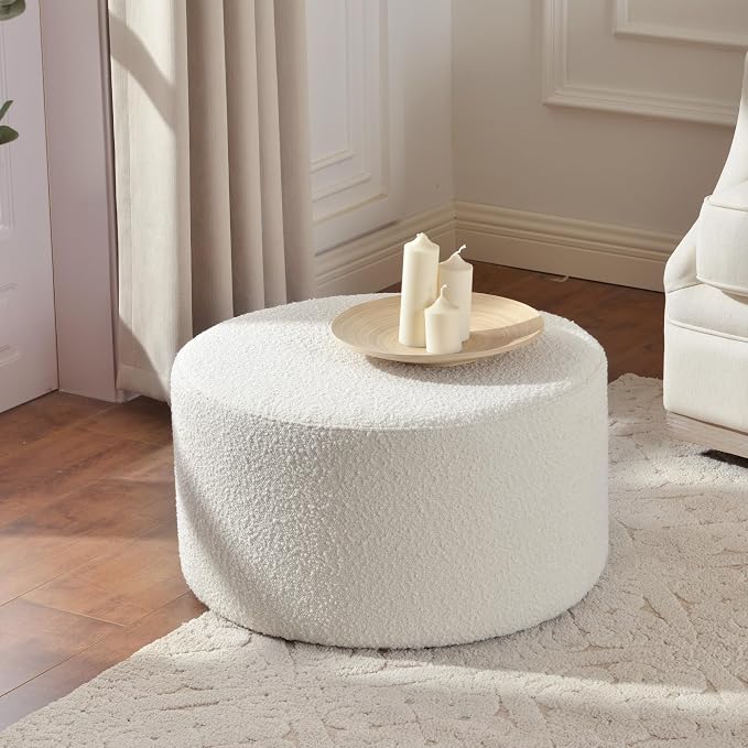 Boucle in Cream White