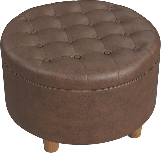 Brown Faux Leather
