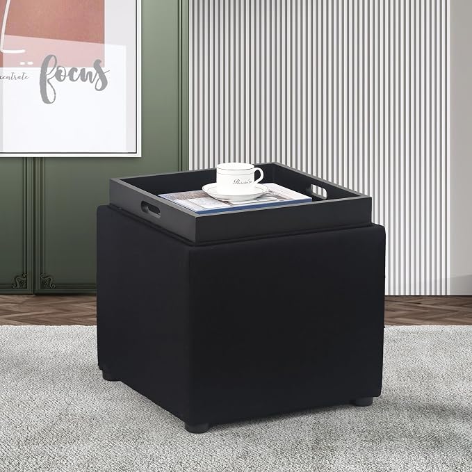 Black With Tray