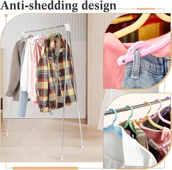 White+3 Foldable Hangers