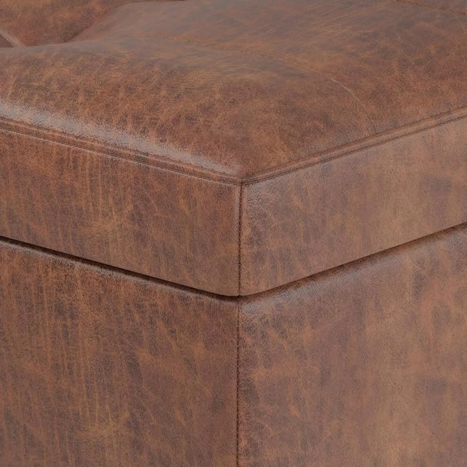 Distressed Saddle Brown