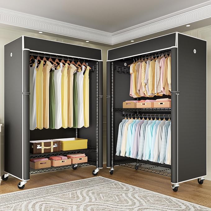 Black Rack with Black Cover
