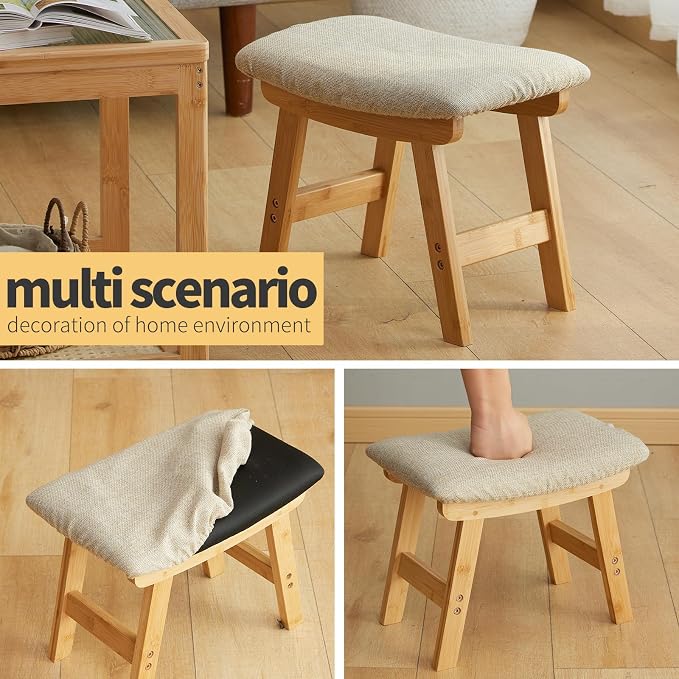 Natural Legs - Beige Stool Surface