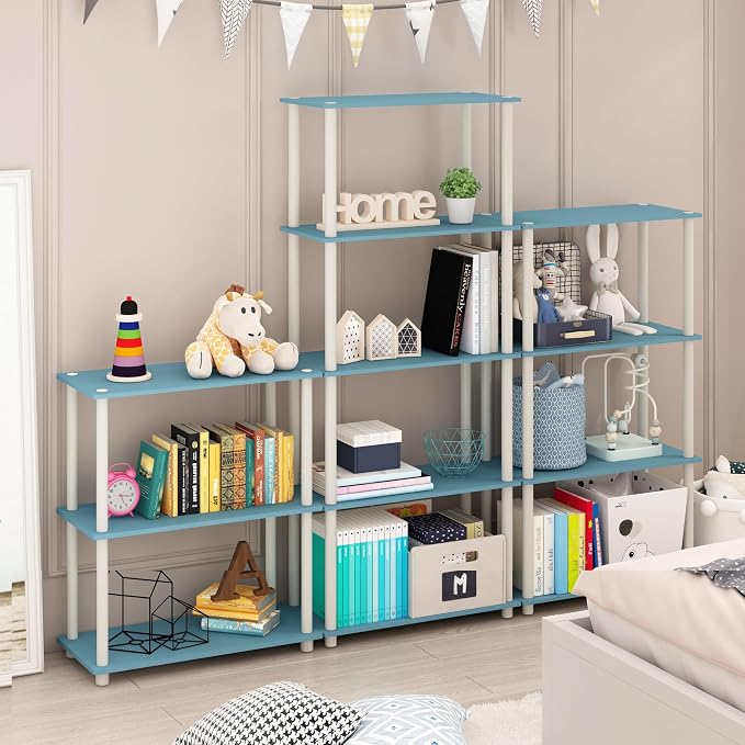 Soft Blue/White