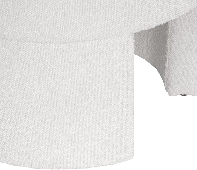 White Cream Boucle
