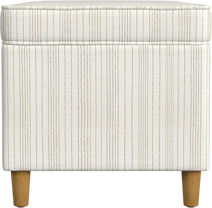 Cream Marigold Pinstripe Fabric