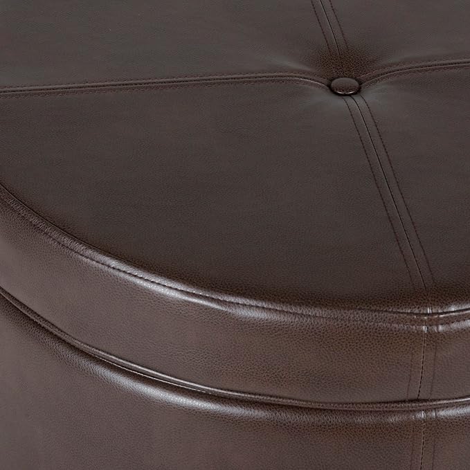 Brown Faux Leather