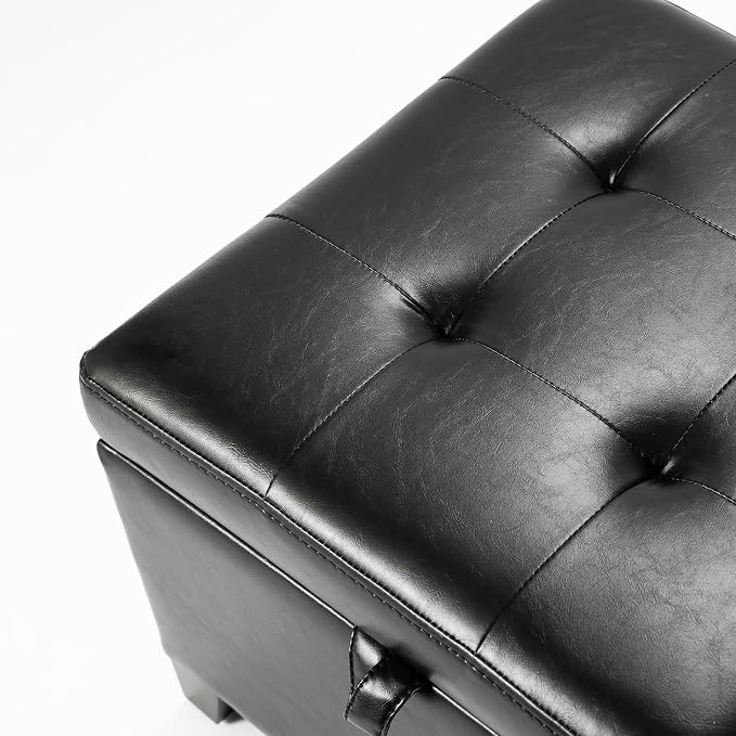 Style3 Black Faux Leather