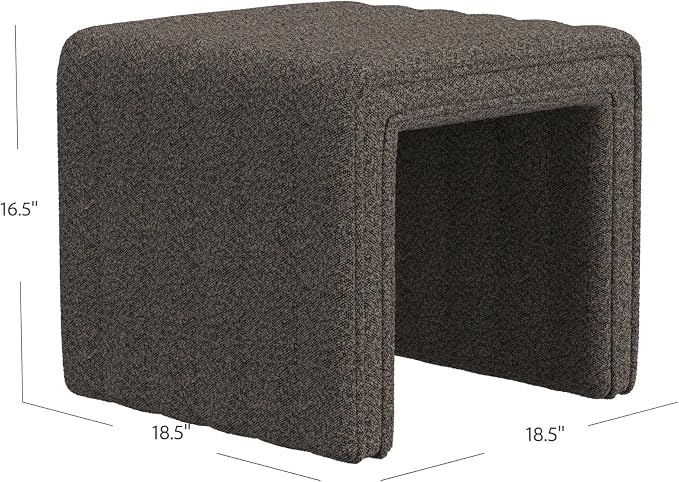 Dark Brown Boucle