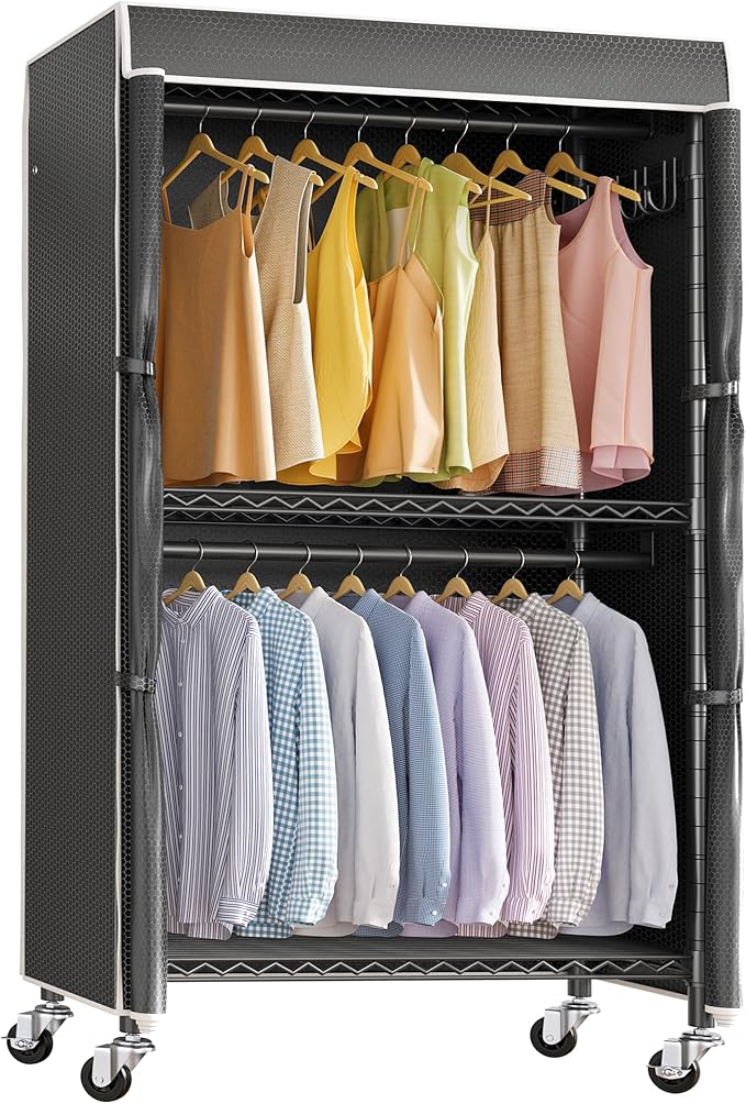 Black Rack with Black Cover