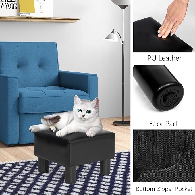 Small, Square Black