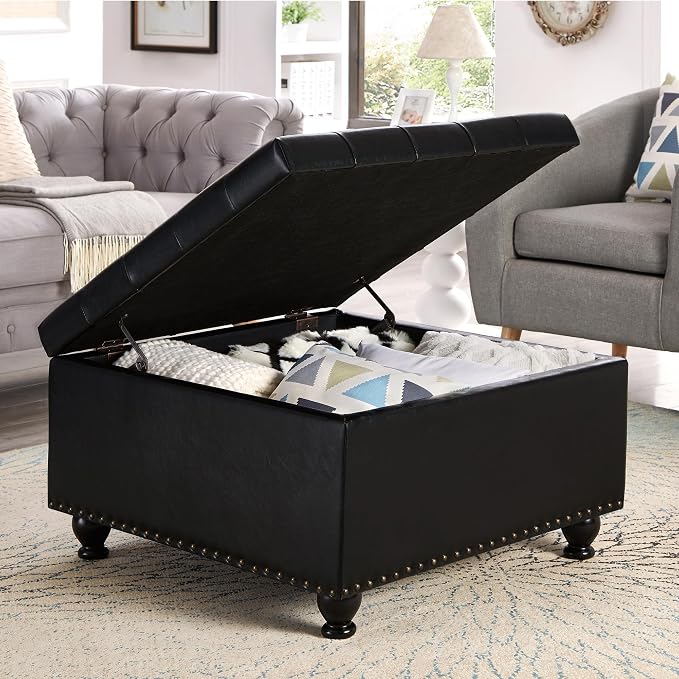 Oversized Black Pu