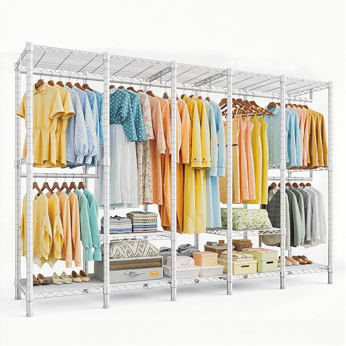White Clothes Rack